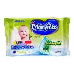 Mamypoko Antiseptic Wipes 48s Green Tea Fragrance