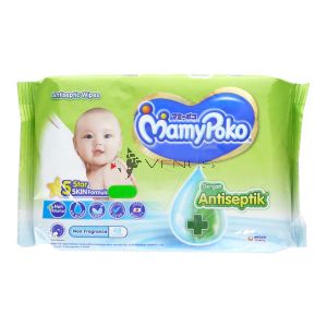Mamypoko Antiseptic Wipes 48s Non Fragrance