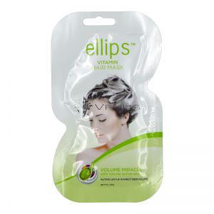 Ellips Vitamin Hair Mask 20g Volume Miracle Green