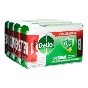 Dettol Bar Soap 100gx4 Original