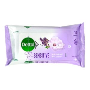 Dettol Antiseptic Wet Wipes 10s Sensitive