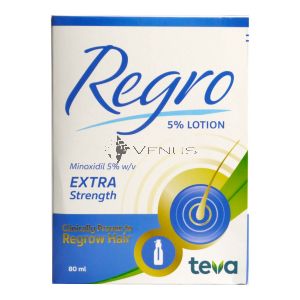 Regro 5% Hair Lotion Spray 80ml Extra Strength