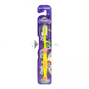 Kodomo Kids Toothbrush Soft Regular 1s (Assorted Colors)