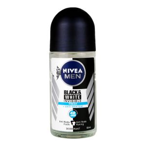 Nivea Deodorant Roll On 50ml Men Invisible for Black & White Fresh