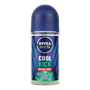 Nivea Deodorant Roll On 50ml Men Cool Kick Green