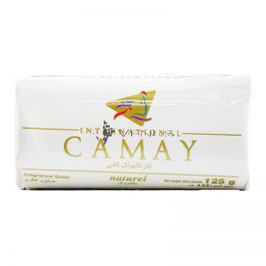 Camay Bar Soap (125gX3) Naturel White