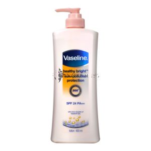 Vaseline Lotion 400ml Healthy Bright SPF24 PA++ Sun + Pollution Protection