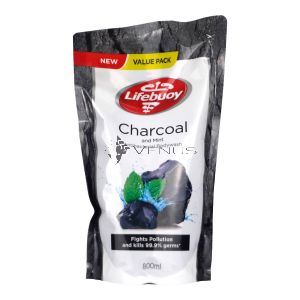 Lifebuoy Bodywash Refill 800ml Charcoal