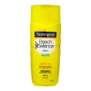 Neutrogena Beach Defence Sun + Water Sunscreen lotion SPF 50 198ml