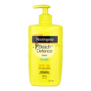 Neutrogena Beach Defence Sun+Water Sunscreen Lotion SPF 50 400ml