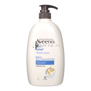 Aveeno Skin Relief Bodywash 1L Fragrance Free