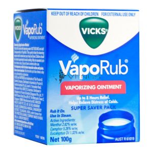Vicks Vaporub Vaporizing Ointment 100g