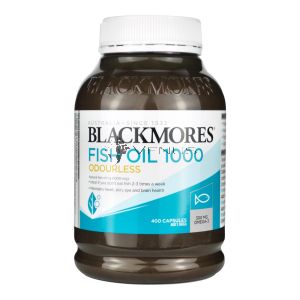 BlackMores Odourless Fish Oil 1000mg 400 Capsules