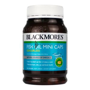 BlackMores Odourless Fish Oil Mini 400 Capsules