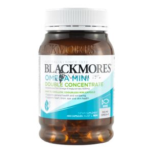 Blackmores Double Concentrate Fish Oil Omega Mini 400 Capsules