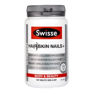 Swisse Ultiboost Hair Skin Nails+ 100 Tablets