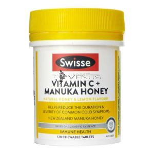 Swisse Ultiboost Vitamin C+ Manuka Honey 120 Tablets