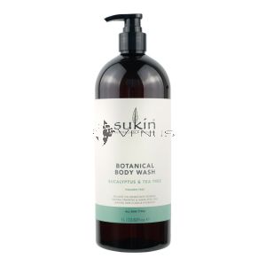 Sukin Botanical Bodywash 1L Eucalyptus & Tea Tree