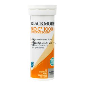 Blackmores Bio C 1000+ Effervescent Tablets 10s 98% Sugar Free