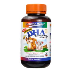 Holistic Way Kids DHA Lutein & D3 60s