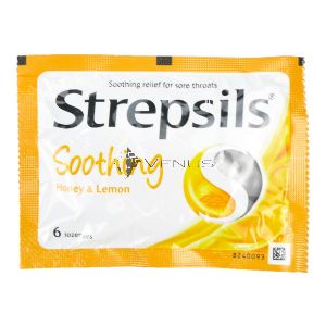 Strepsils Antiseptic Lozenges 6s Honey & lemon