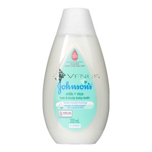 Johnson's Baby Bath 200ml Milk + Rice