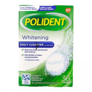 Polident Denture Cleanser Whitening 36S