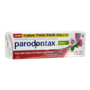 Parodontax Fluoride Toothpaste Herbal 90gx2