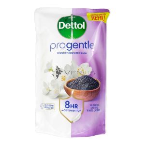 Dettol Bodywash Refill 800g Progentle Habbatus Sauda & White Jasmine
