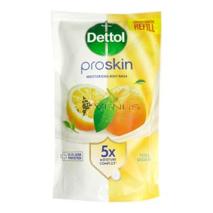 Dettol Bodywash Refill 800g Proskin Yuzu & Green Tea