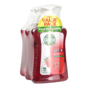 Dettol Handwash 250mlx3 Uplift Strawberry & Raspberry