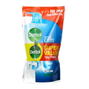 Dettol Bodywash Refill 750mlx2 Cool