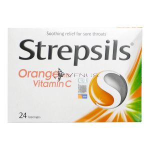 Strepsils Antiseptic Lozenges 24s Vitamin C