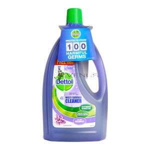 Dettol 4-in-1 Disinfectant Multi Action Cleaner 1.5L+500ml Fresh Lavender