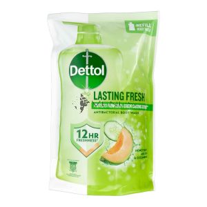 Dettol Bodywash Refill 800g Lasting Fresh