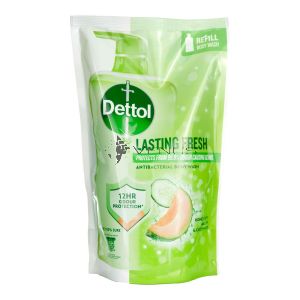 Dettol Bodywash Refill 800g Lasting Fresh