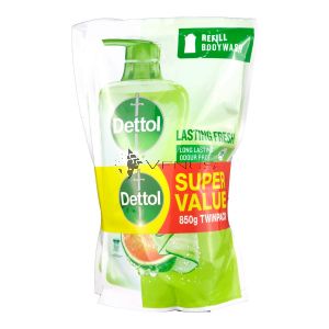 Dettol Bodywash Refill 850gx2 Lasting Fresh