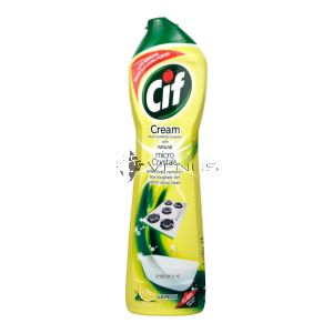 Cif Cream With Micro Crystals 660ml Lemon