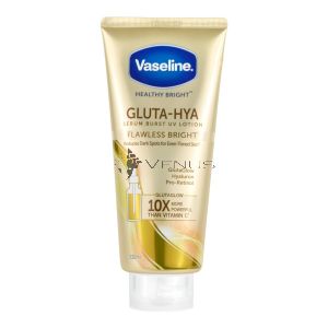 Vaseline Healthy Bright Gluta-Hya Serum UV Lotion 330ml Flawless Bright