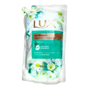 Lux Bodywash 800ml Refill Icy Muguet