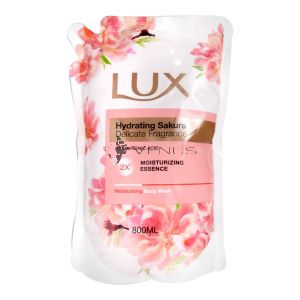 Lux Bodywash Refill 800ml Hydrating Sakura