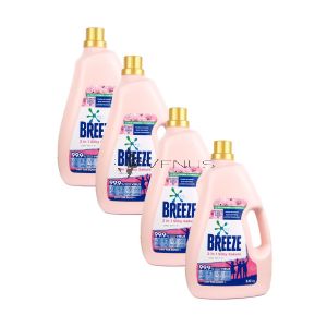 Breeze Liquid Detergent 3.6kg 2in1 Silky Sakura (1Carton=4Bottles)