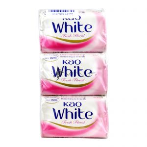 Kao White Soap 85gx3s Fresh Floral