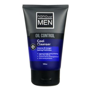 Nano White Men Oil Control Cool Cleanser 100ml