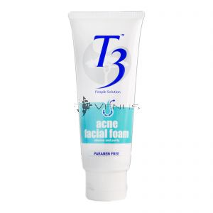 T3 Acne Facial Foam 100g Paraben Free