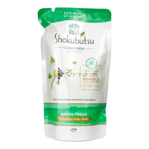 Shokubutsu Shower Cream Refill 550g Green Freshness