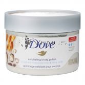 Dove Body Polish 298ml Crushed Macadamia & Rice Milk