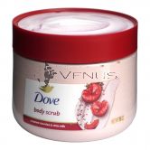 Dove Body Scrub 425ml Crushed Cherries & Chia Milk