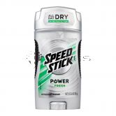 Mennen Speed Stick Deodorant 3oz Power Fresh