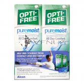 Opti-Free Disinfecting Solution 300mlx2 Pure Moist
